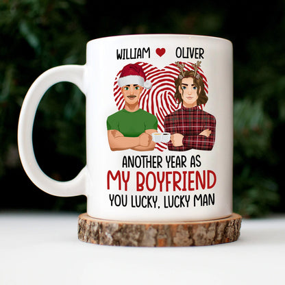 Another Year As My Husband - Anniversary, Loving Gift For Couples, Husband, Wife - Personalized Mug