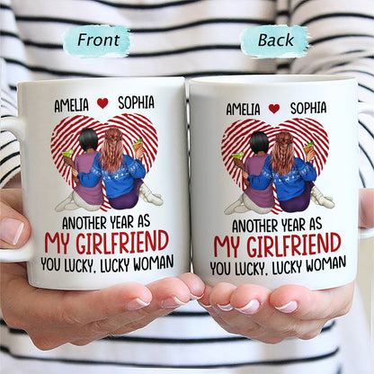 Another Year As My Husband - Anniversary, Loving Gift For Husband, Wife, Couples - Personalized Mug