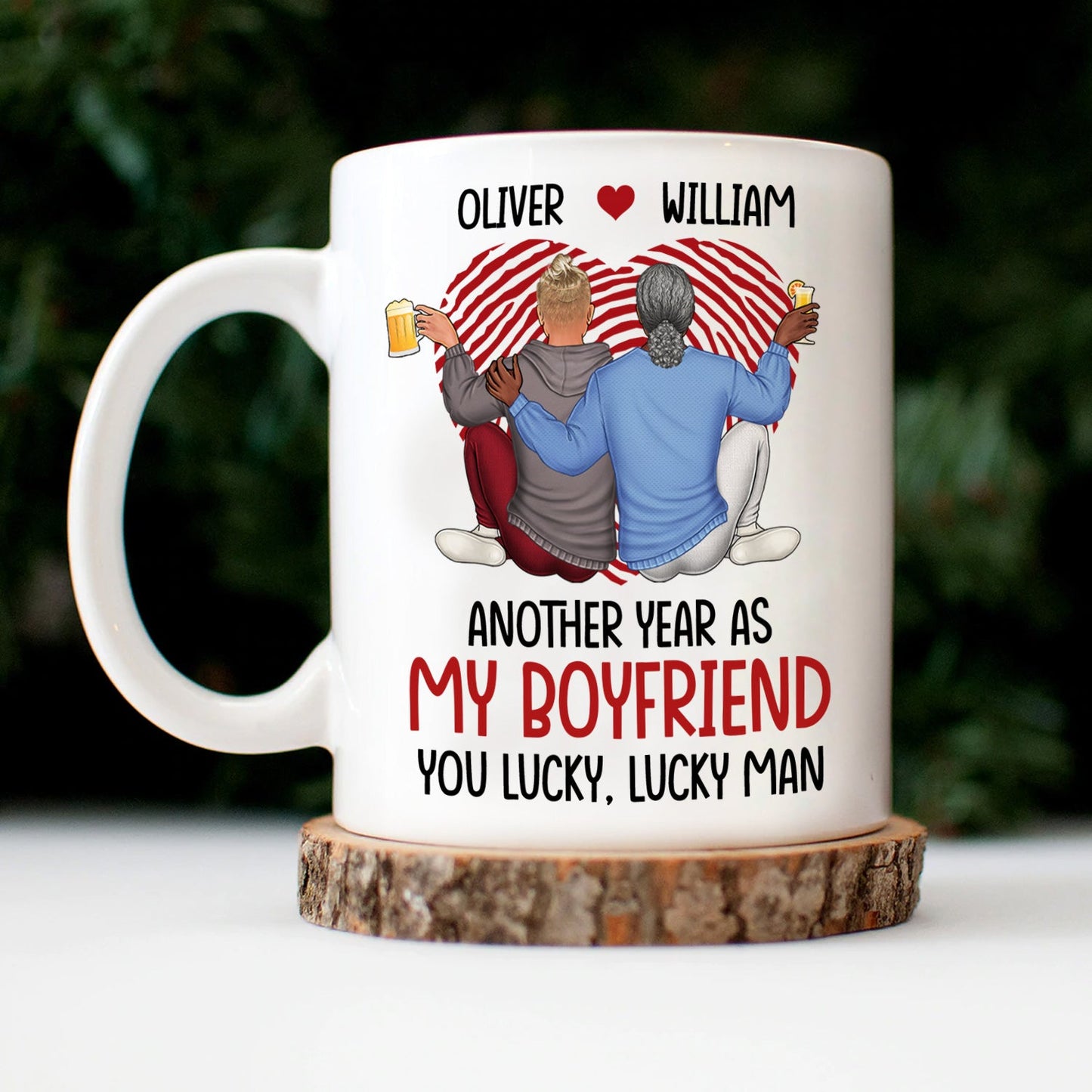 Another Year As My Husband - Anniversary, Loving Gift For Husband, Wife, Couples - Personalized Mug