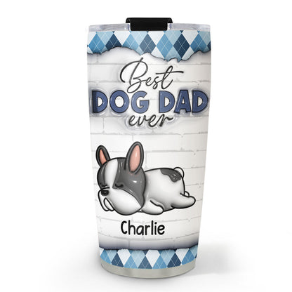 Best Dog Parents - Personalized Custom 3D Inflated Effect Tumbler