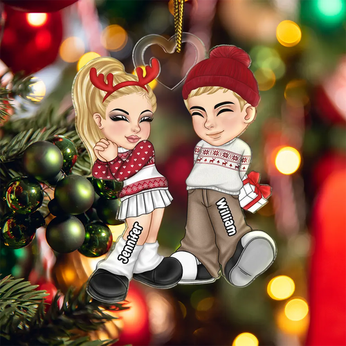 Gia Đình - Hồng Y Mẹ Bố Bà Ông Nội Hồng Y Vòng Tròn Trang Trí