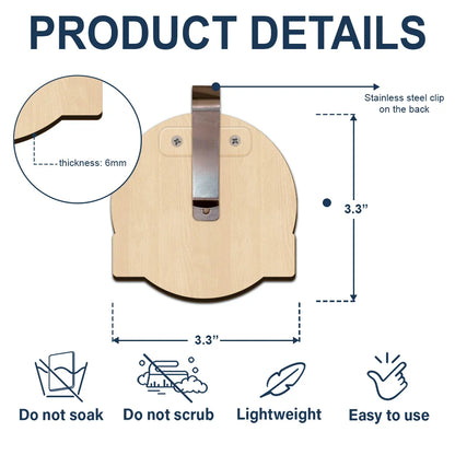 Couple You & Me We Got This - Personalized Custom Shaped Car Visor Clip