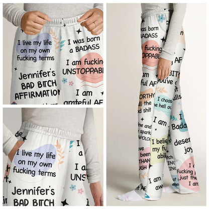 Girl's Daily Affirmations - Personalized Sweatpants