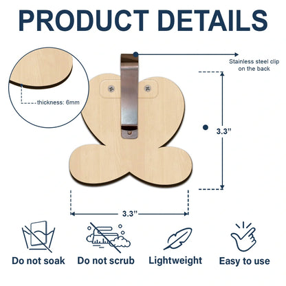 Drive Safe Your Wife Loves You - Personalized Custom Shaped Car Visor Clip