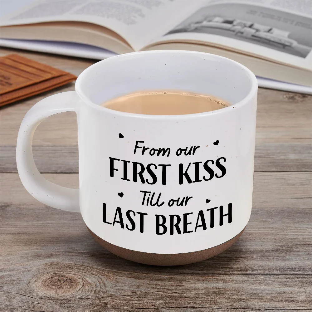 I Met You I Liked You I Love You - Personalized Pottery Mug