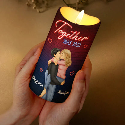 You're The Best Thing I've Ever Found On The Internet - Personalized Flameless LED Candle