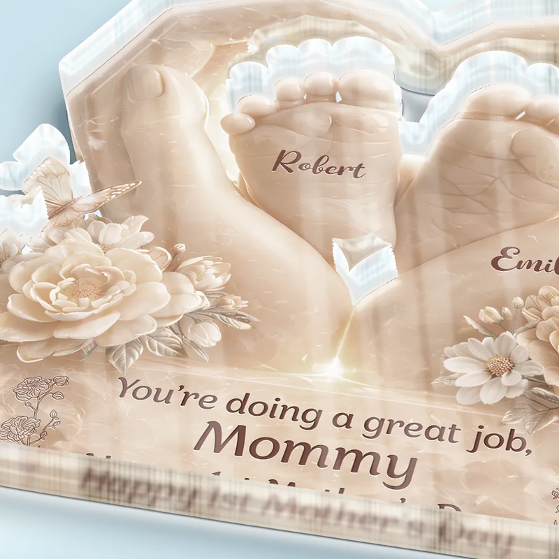 3D Effect You're Doing A Great Job - Personalized Custom Shaped Acrylic Plaque