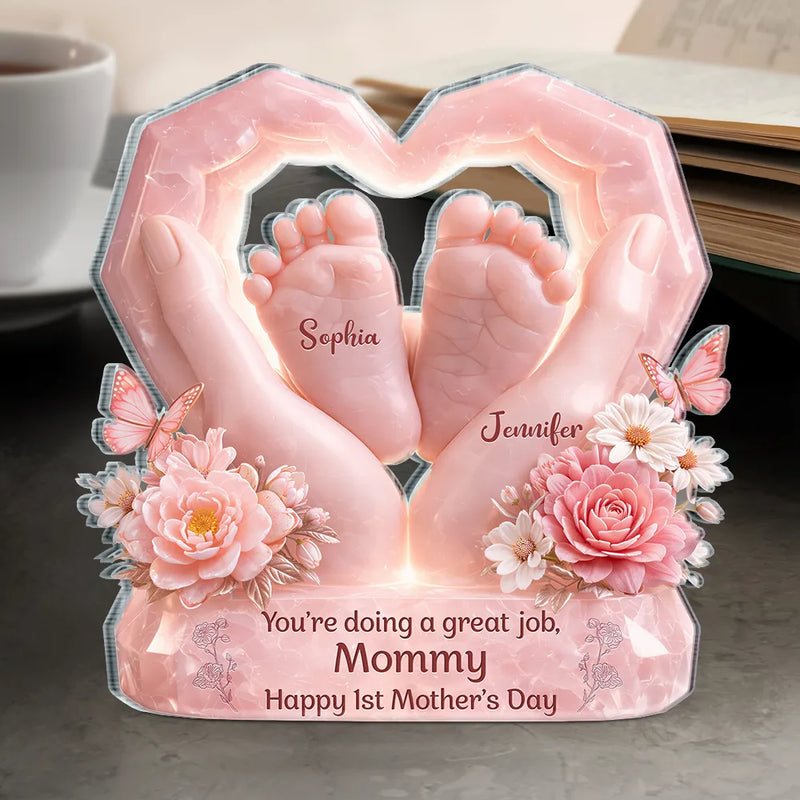 3D Effect You're Doing A Great Job - Personalized Custom Shaped Acrylic Plaque