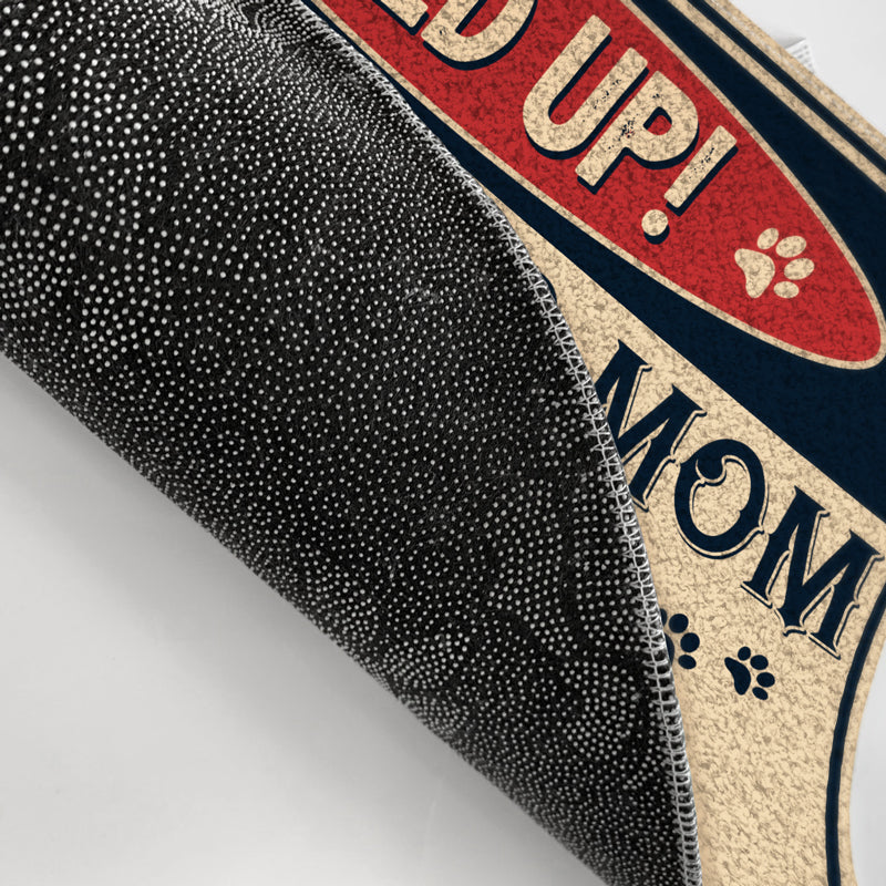 Did You Call First - Dog Lovers Gift - Personalized Custom Doormat