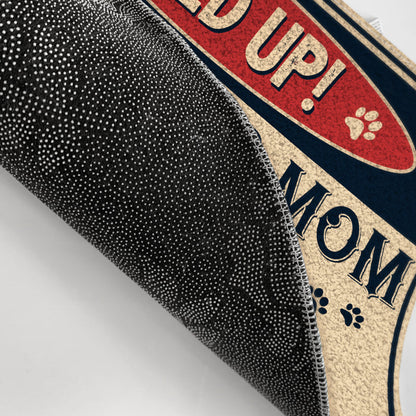 Did You Call First - Dog Lovers Gift - Personalized Custom Doormat