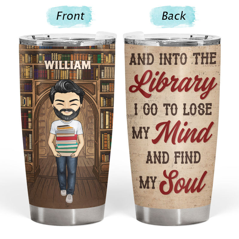 Just A Girl Who Loves Books - Reading Gifts - Personalized Custom Tumbler