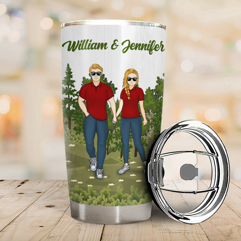 Couple I'd Choose You In A Hundred Lifetimes - Gift For Couple - Personalized Custom Tumbler