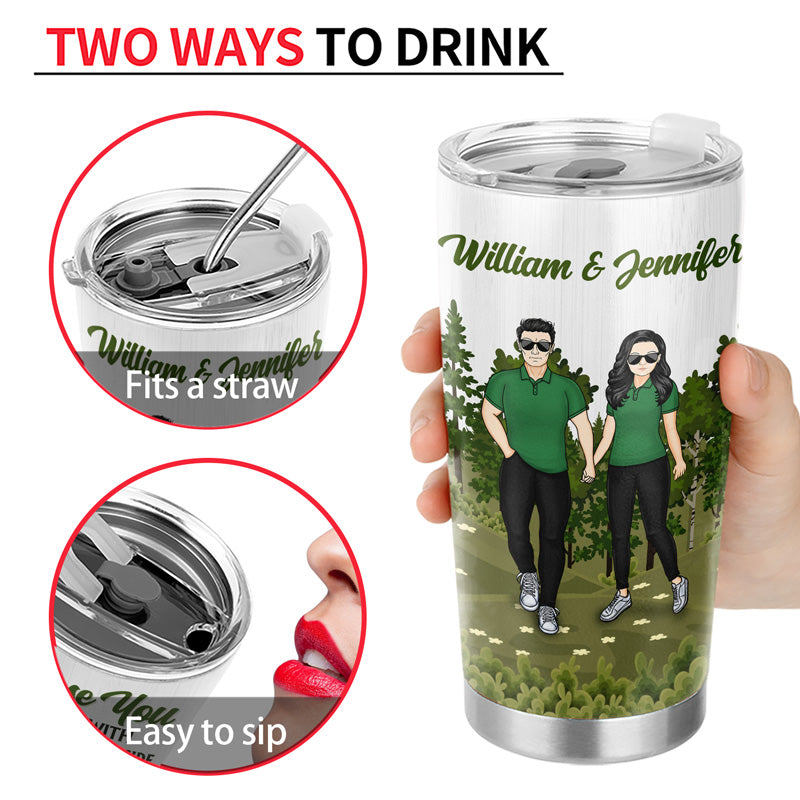 Couple I'd Choose You In A Hundred Lifetimes - Gift For Couple - Personalized Custom Tumbler