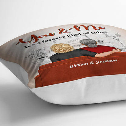 This Is Our Life Our Story Our Home - Gift For Couples - Personalized Custom Pillow