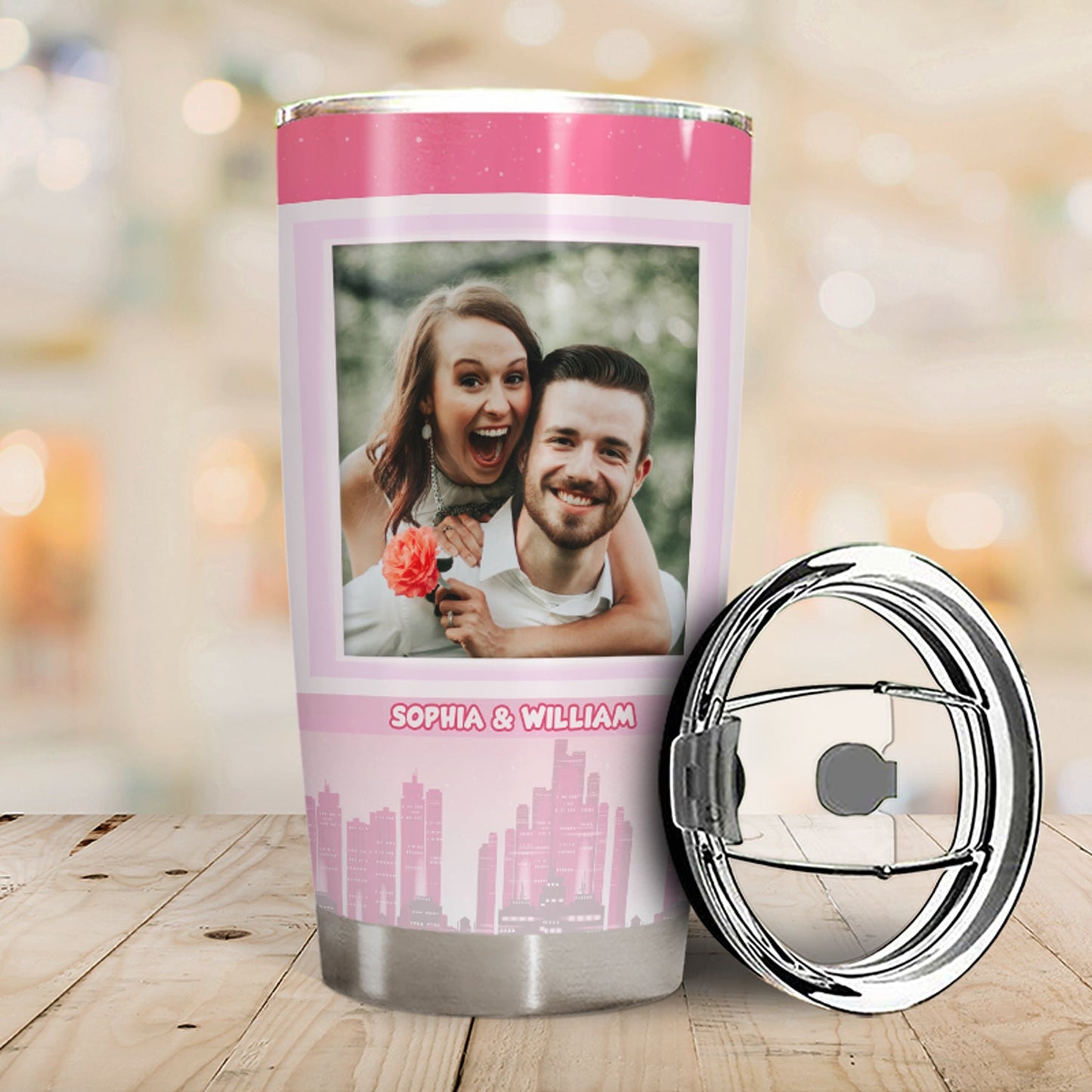 Custom Photo I Could Have Annoyed You Longer - Gift For Couples - Personalized Custom Tumbler