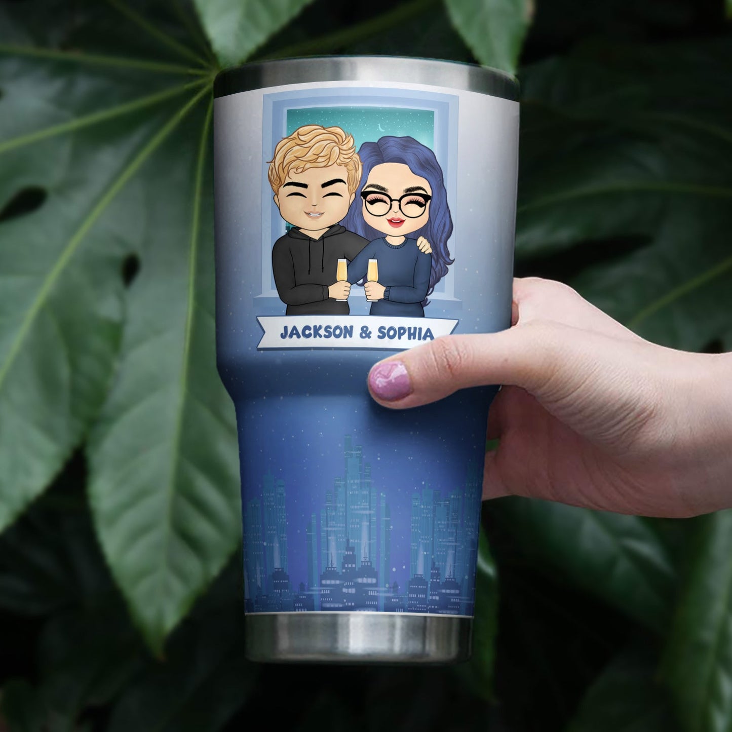 Chibi Could Have Annoyed You Longer - Gift For Couples - Personalized Custom 30 Oz Tumbler