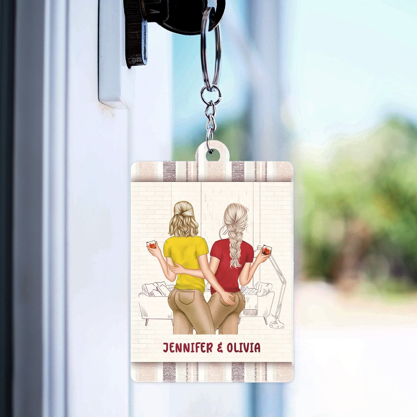 I Could Have Found You Sooner - Gift For Couples - Personalized Custom Acrylic Keychain