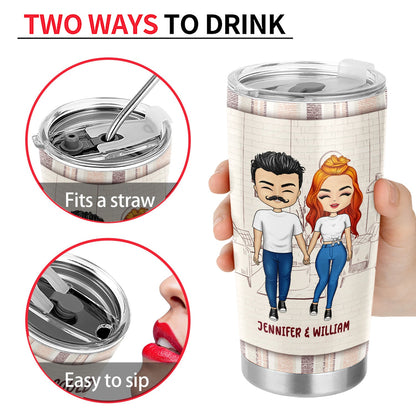 Couple So I Could Have Annoyed You Longer - Gift For Couple - Personalized Custom Tumbler