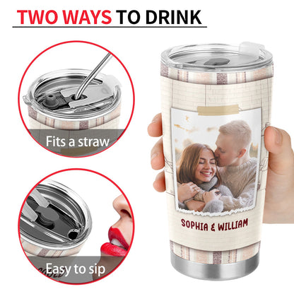 Custom Photo I Could Have Found You Sooner - Gift For Couple - Personalized Custom Tumbler