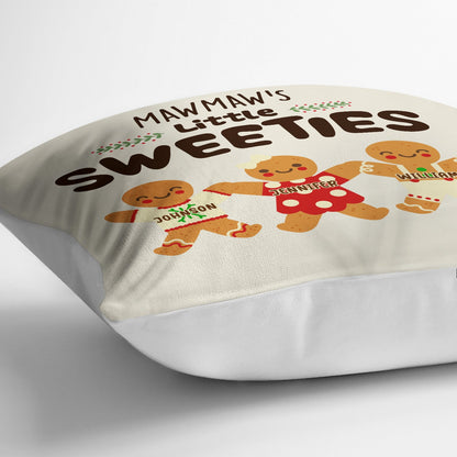 Grandma Grandpa Mom Dad Perfect Patch - Gift For Mom, Dad, Grandparents - Personalized Pillow