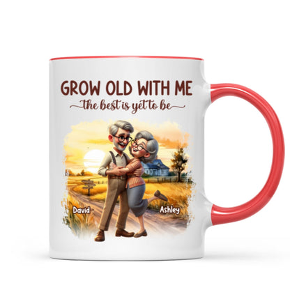 I Had You And You Had Me Happy Old Couple Personalized Mug, Anniversary Valentine's Day For Him, For Her, Husband, Wife