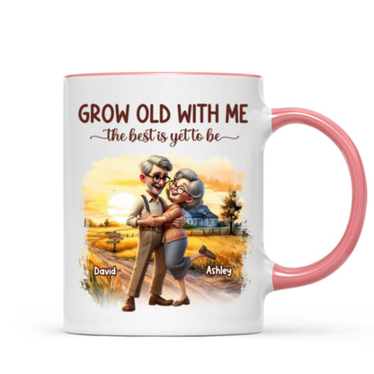 I Had You And You Had Me Happy Old Couple Personalized Mug, Anniversary Valentine's Day For Him, For Her, Husband, Wife