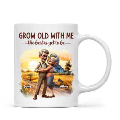 I Had You And You Had Me Happy Old Couple Personalized Mug, Anniversary Valentine's Day For Him, For Her, Husband, Wife