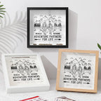 Adventure Partners For Life - Personalized Ticket Memory Box