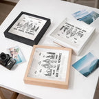 Adventure Partners For Life - Personalized Ticket Memory Box