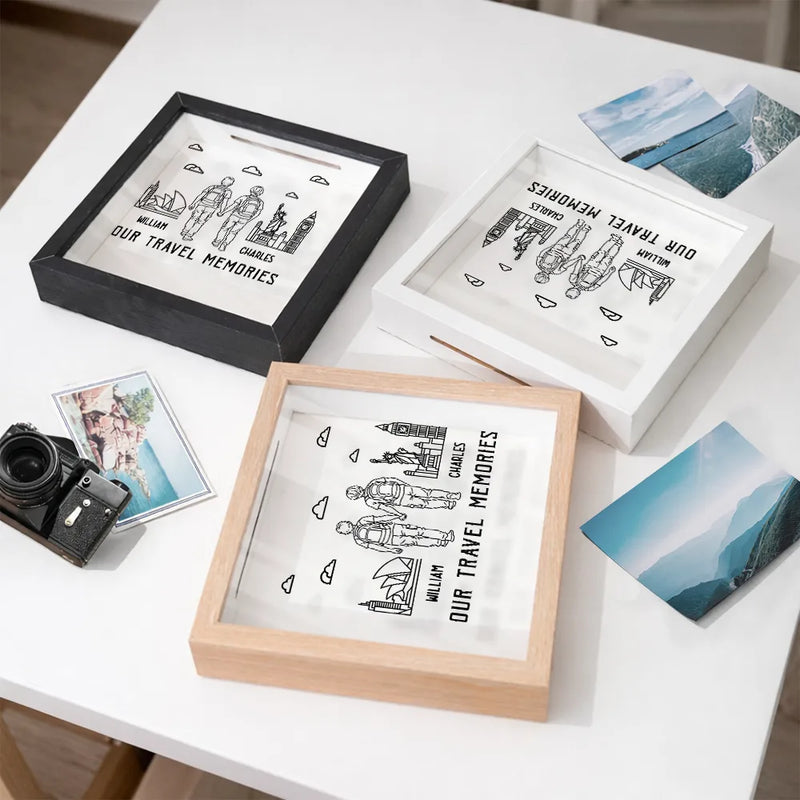 Adventure Partners For Life - Personalized Ticket Memory Box
