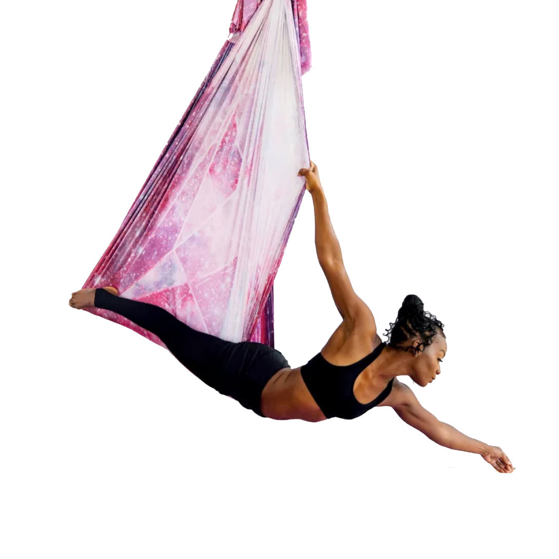 Aerial Yoga Hammock Set with Rigging Equipment