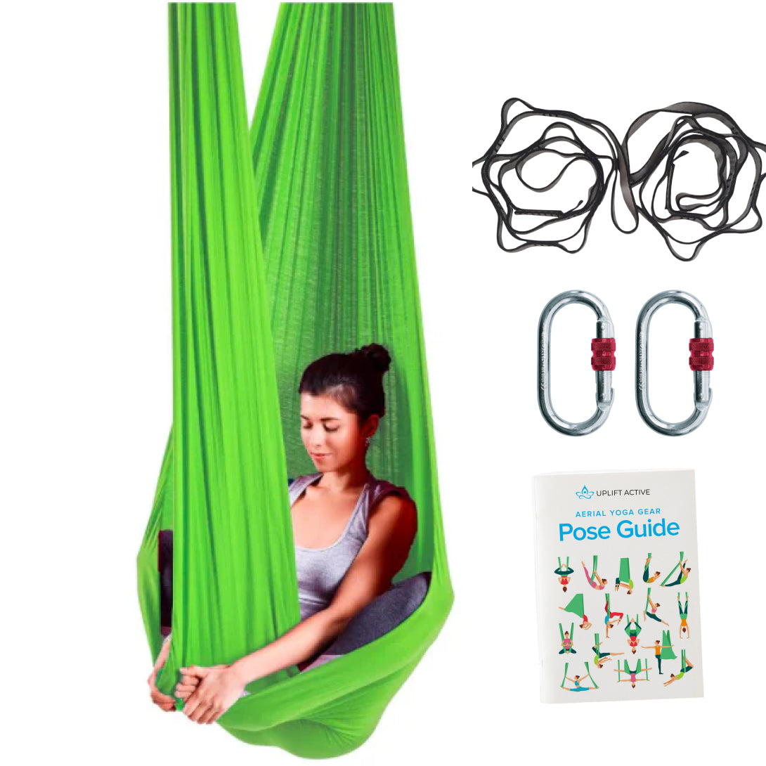 Aerial Yoga Hammock Set with Rigging Equipment