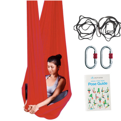 Aerial Yoga Hammock Set with Rigging Equipment