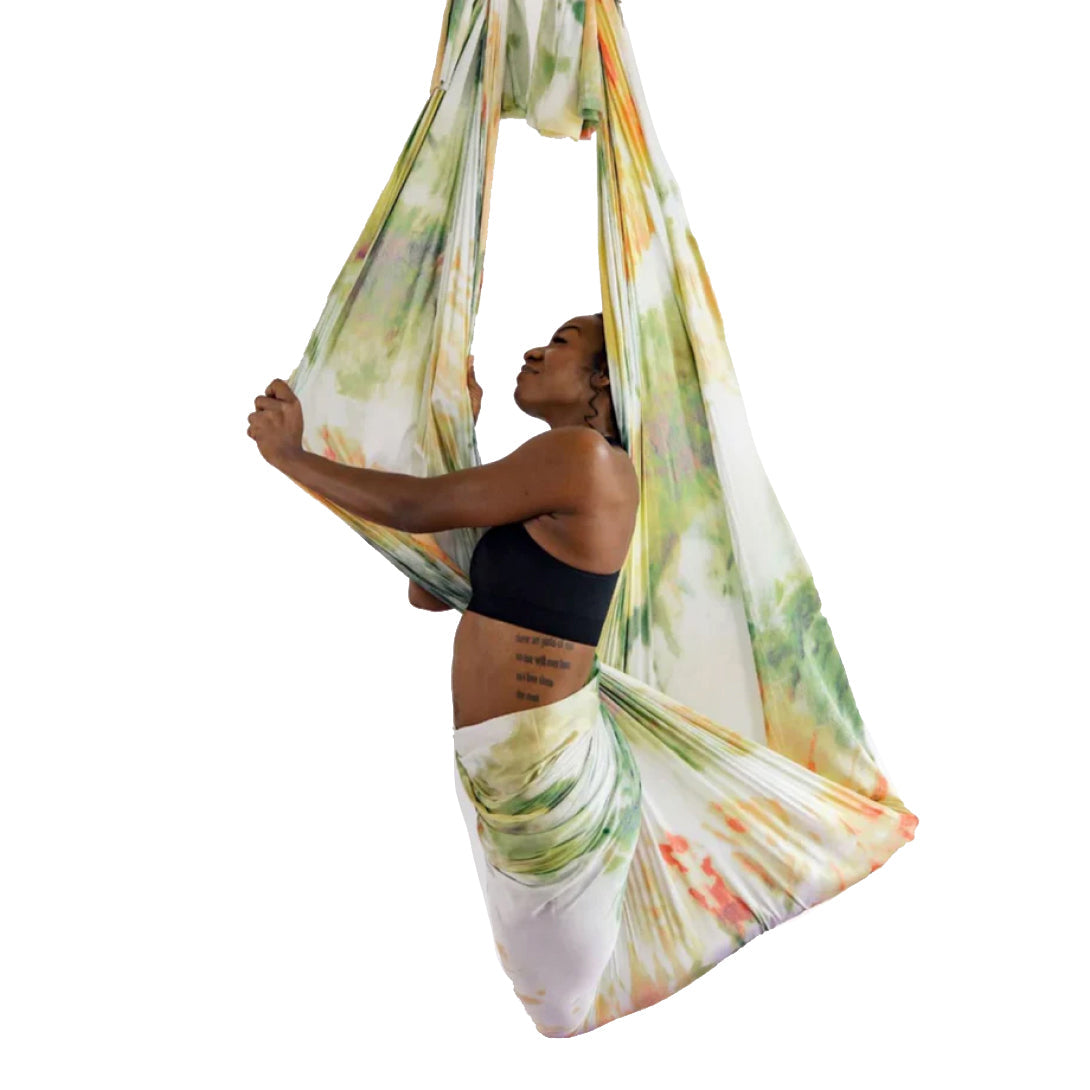 Aerial Yoga Hammock Set with Rigging Equipment