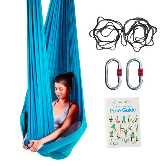 Aerial Yoga Hammock Set with Rigging Equipment