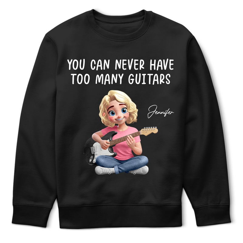 All I Need Is This Guitar 3D Effect - Personalized T Shirt