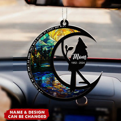 Although You Cannot See Me I'm Always With You - Personalized Car Ornament Hanging Suncatcher Ornament The Next Custom Gift