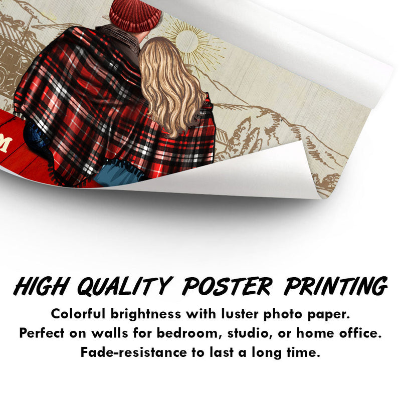 And So Together - Farmer Anniversary Gift - Personalized Custom Poster