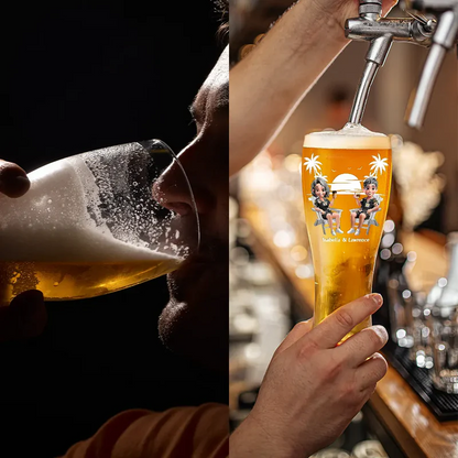 Annoying Each Other Since - Personalized Pilsner Glass