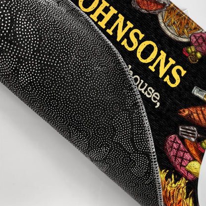 As For Me And My House Grilling BBQ Home Decor - Personalized Custom Doormat