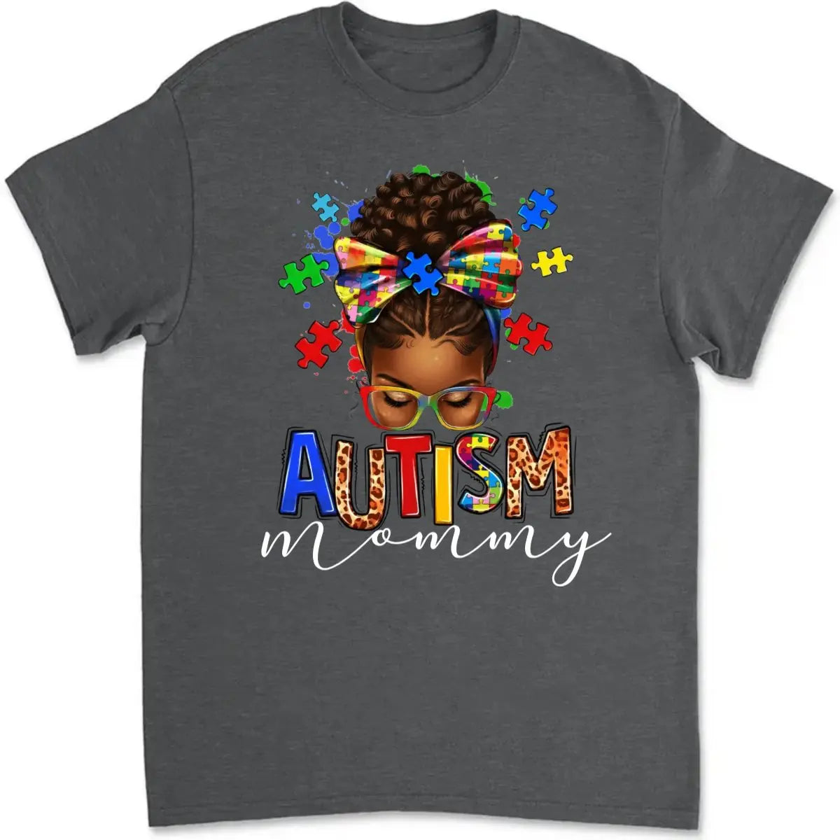 Autism - Custom Autism Mom - Personalized T-Shirt T-shirt The Next Custom Gift