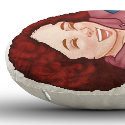 Funny Couple Carrying - Gift For Couples, Husband, Wife - Personalized Custom Shaped Pillow