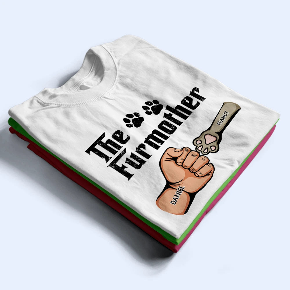 The Dogfather Hand Punch Colorful Art - Personalized T Shirt