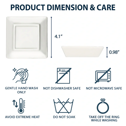 It Takes A Long Time To Grow An Old Friend - Personalized Ring Dish