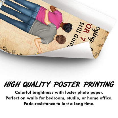 Annoying Each Other - Couple Gift - Personalized Custom Poster