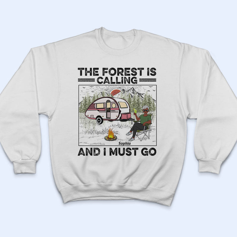 Camping I Hate Morning People - Gift For Camping Lovers - Personalized Custom T Shirt