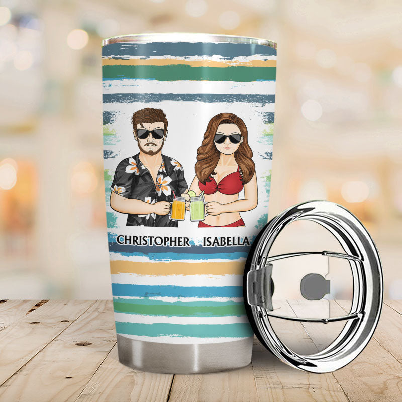 God Made Us Best Friends Because No Moms - Gift For Bestie - Personalized Custom Tumbler