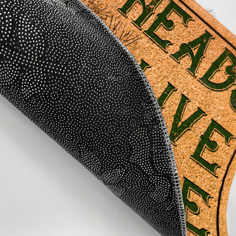 Family Couple Potheads Live Here - Gift For Garden Lovers - Personalized Custom Doormat