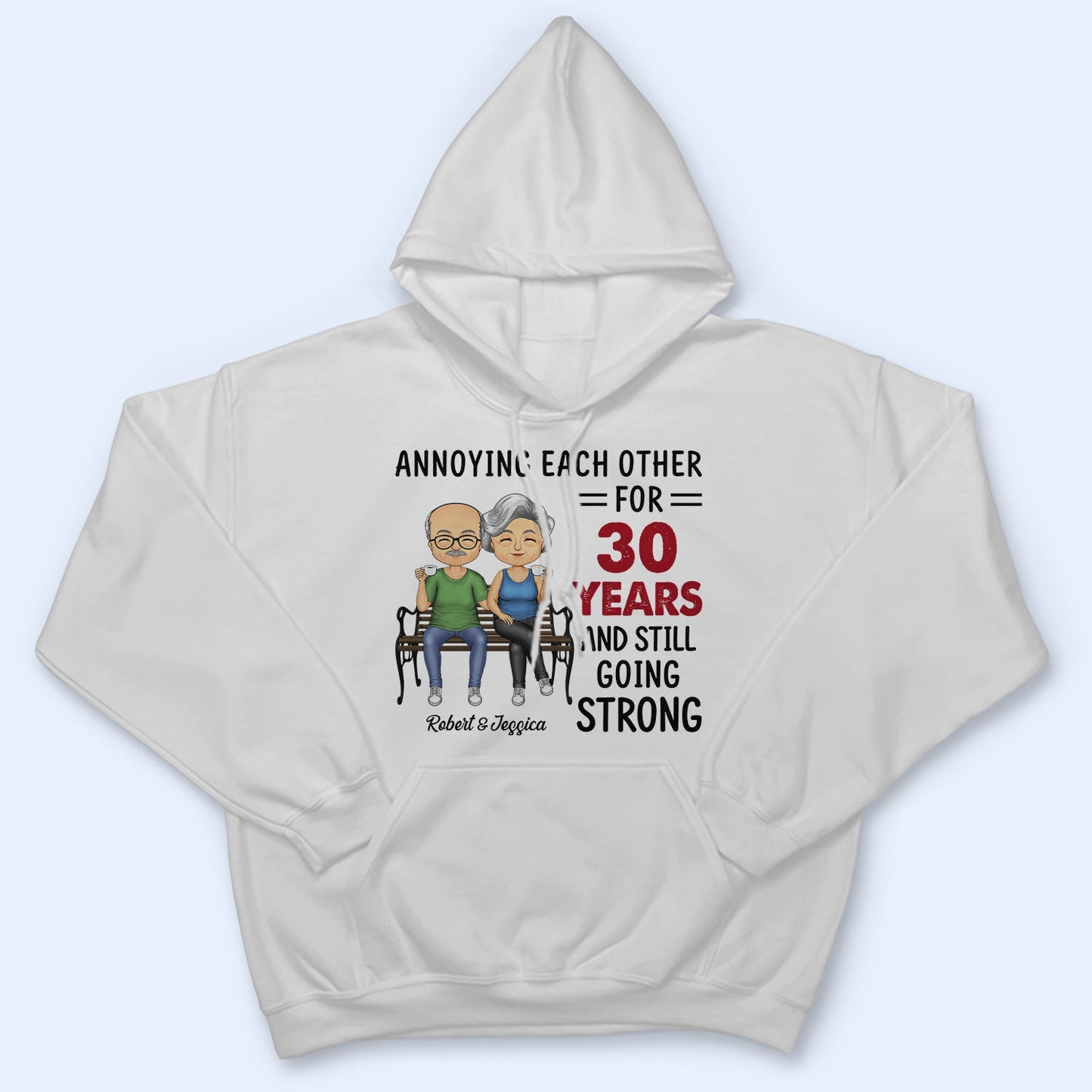 Annoying For Many Years And Still Going Strong Husband Wife - Couple Gift - Personalized Custom T Shirt