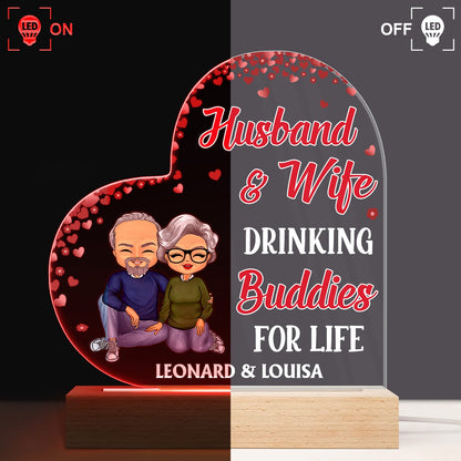 I Can't Say I Love You Enough So This Is Your Reminder Couple - Anniversary, Birthday, Housewarming Gift For Spouse, Husband, Wife, Family - Personalized Custom 3D Led Light Wooden Base